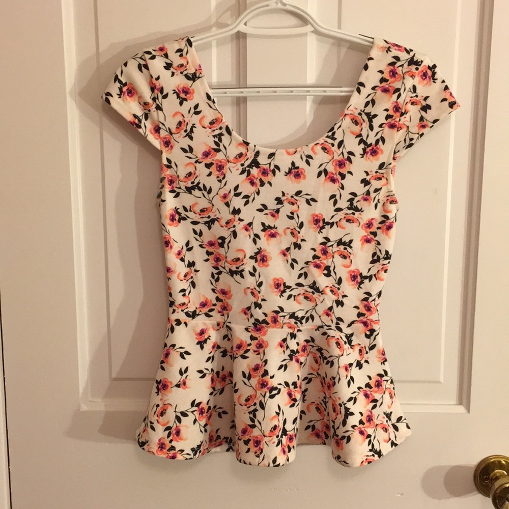 Peplum shirt